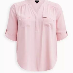 Torrid Light Pink Blouse